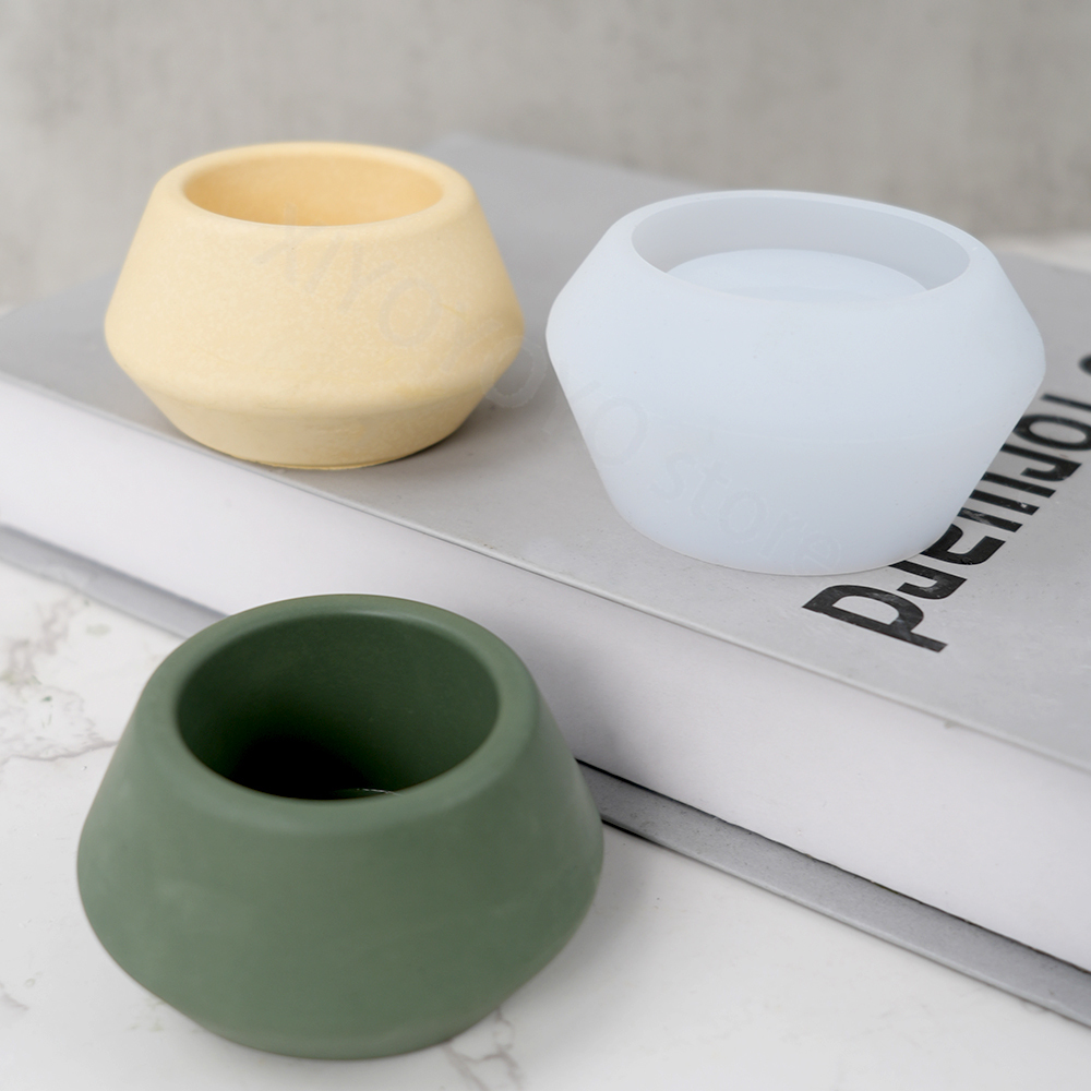 Candle Making Jug - 家の装飾のための丸いボウルの収納ボックス,シリコン型,特許取得済みのキャンドルの製造,コンクリートのセメント金,DIY,樹脂の植木鉢