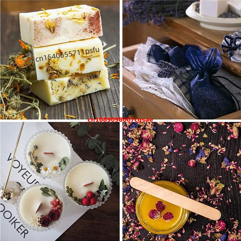 高品質天然ゴンフレナドライフラワー赤紫乾リホンの花蕾、石鹸、 - Candle Making And Perfume のレビューと価格