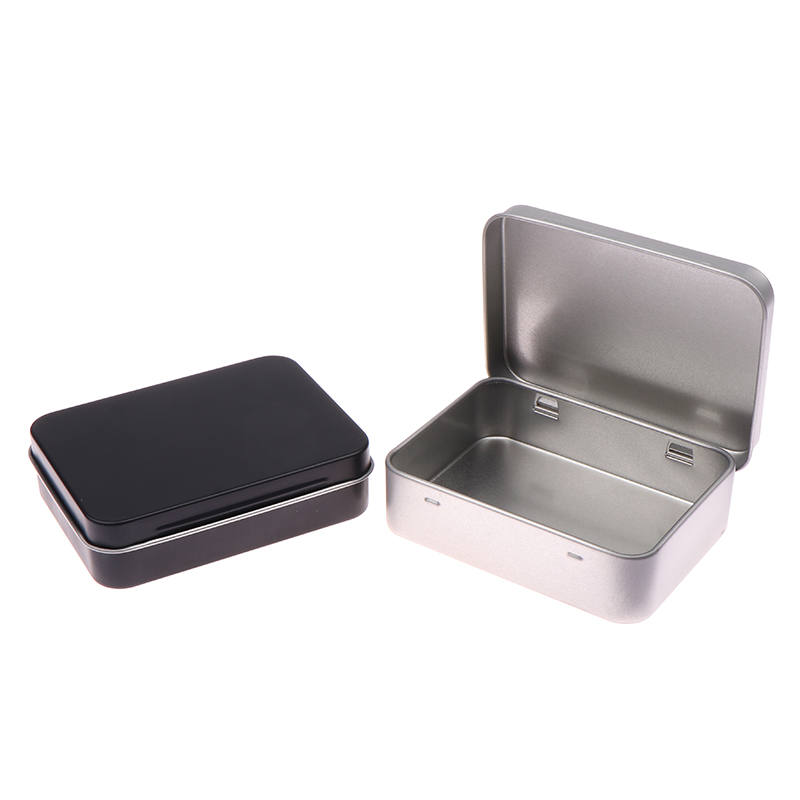 1個入りフロスト加工家庭用鉄製収納ボックス、金属製ボックス、 - Tin Container Lid のレビューと価格
