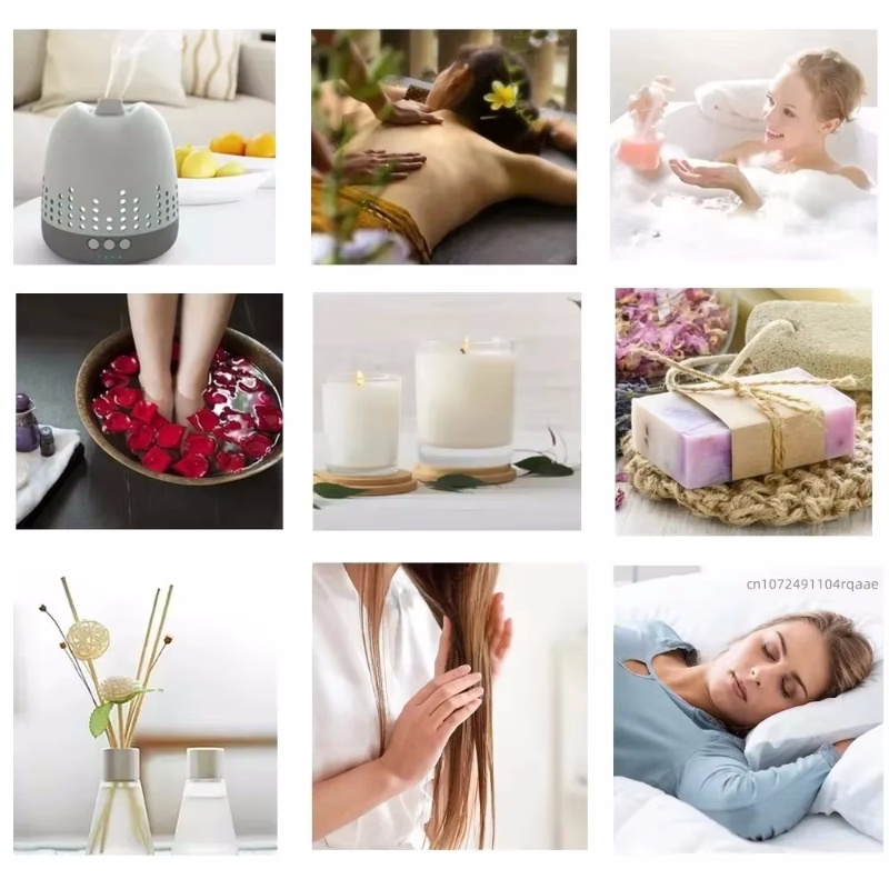 ナチュラルブルーロータスフレグランスオイル、リードディフュー - Candle Making And Perfume のレビューと価格