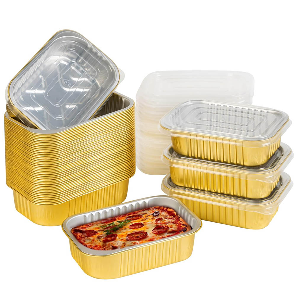 蓋付きの小型アルミ製容器（耐久性に優れたもの）、アルミホイル - Tin Container Lid のレビューと価格