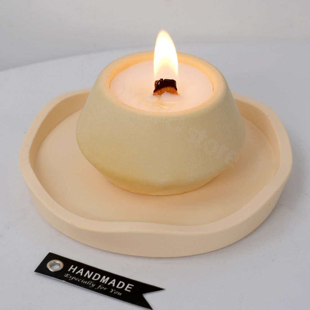 家の装飾のための丸いボウルの収納ボックス,シリコン型,特許取 - Candle Making Jug のレビューと価格
